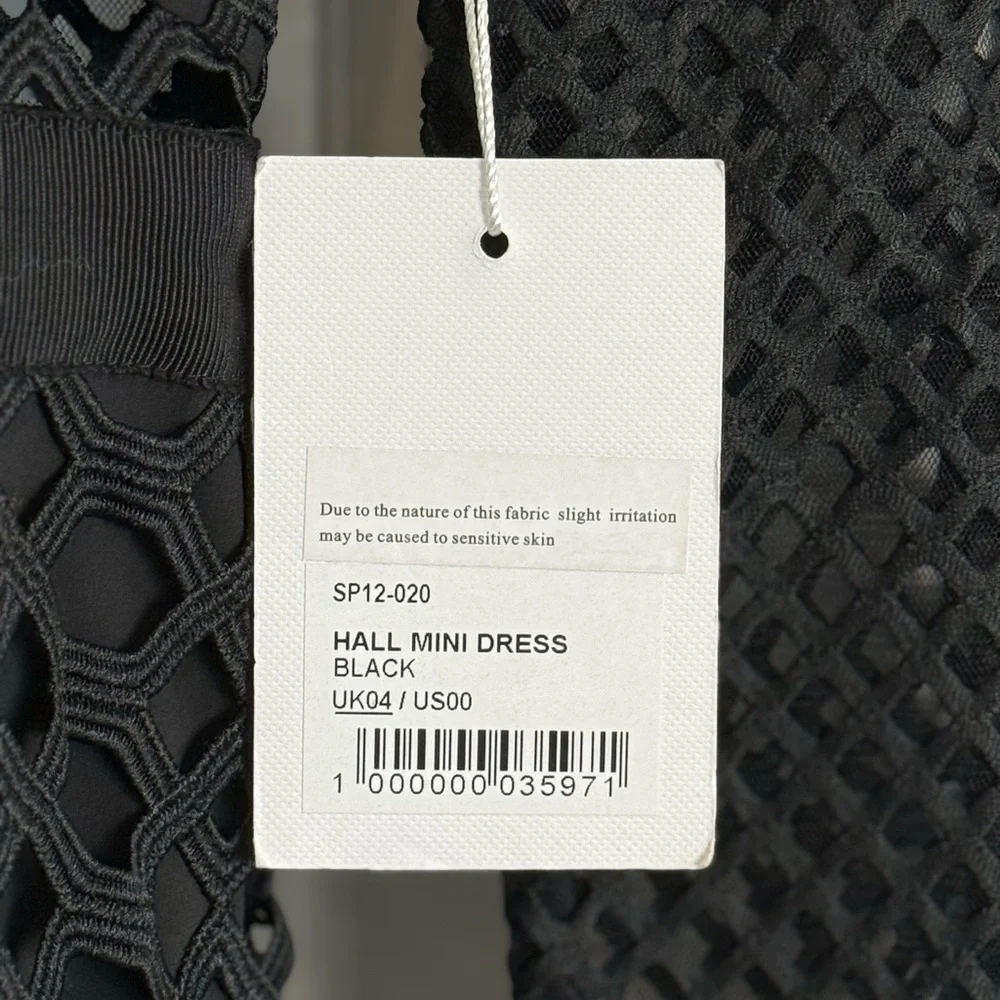 NWT Self-Portrait Elegant Black Mini Dress - Picture 3 of 6
